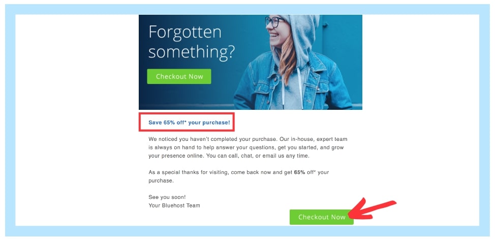 bluehost email discount coupon 