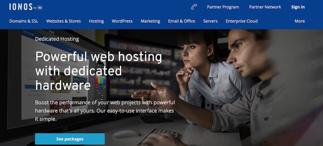 Ionos web VPS hosting
