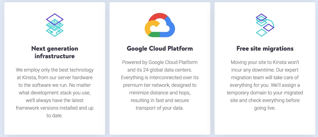 kinsta hosting scaling google cloud