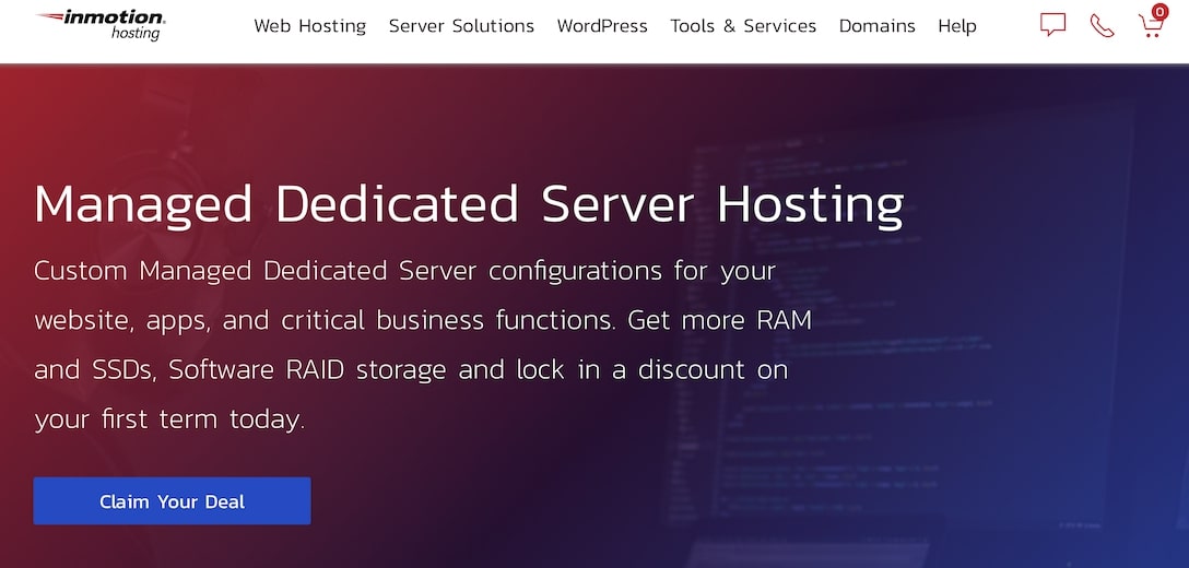 Inmotion: Solid All-Round Dedicated Web Host